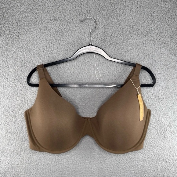 Skims Fits Everybody T-shirt Bra BR-UWR-1997- Oxide Lightly Lined 46 DDD NWT - Picture 5 of 12